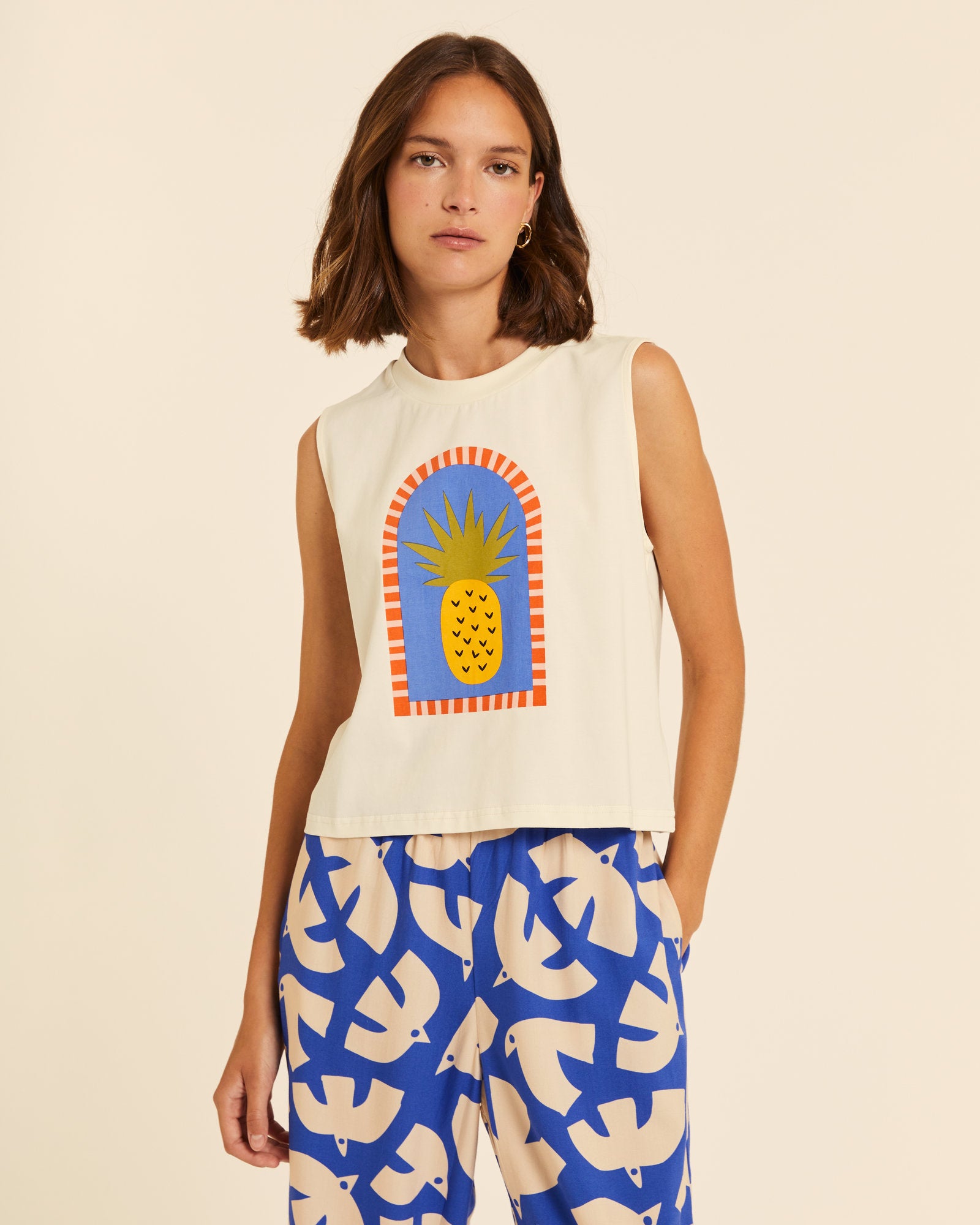 Top sin mangas Pina - Imagen 2