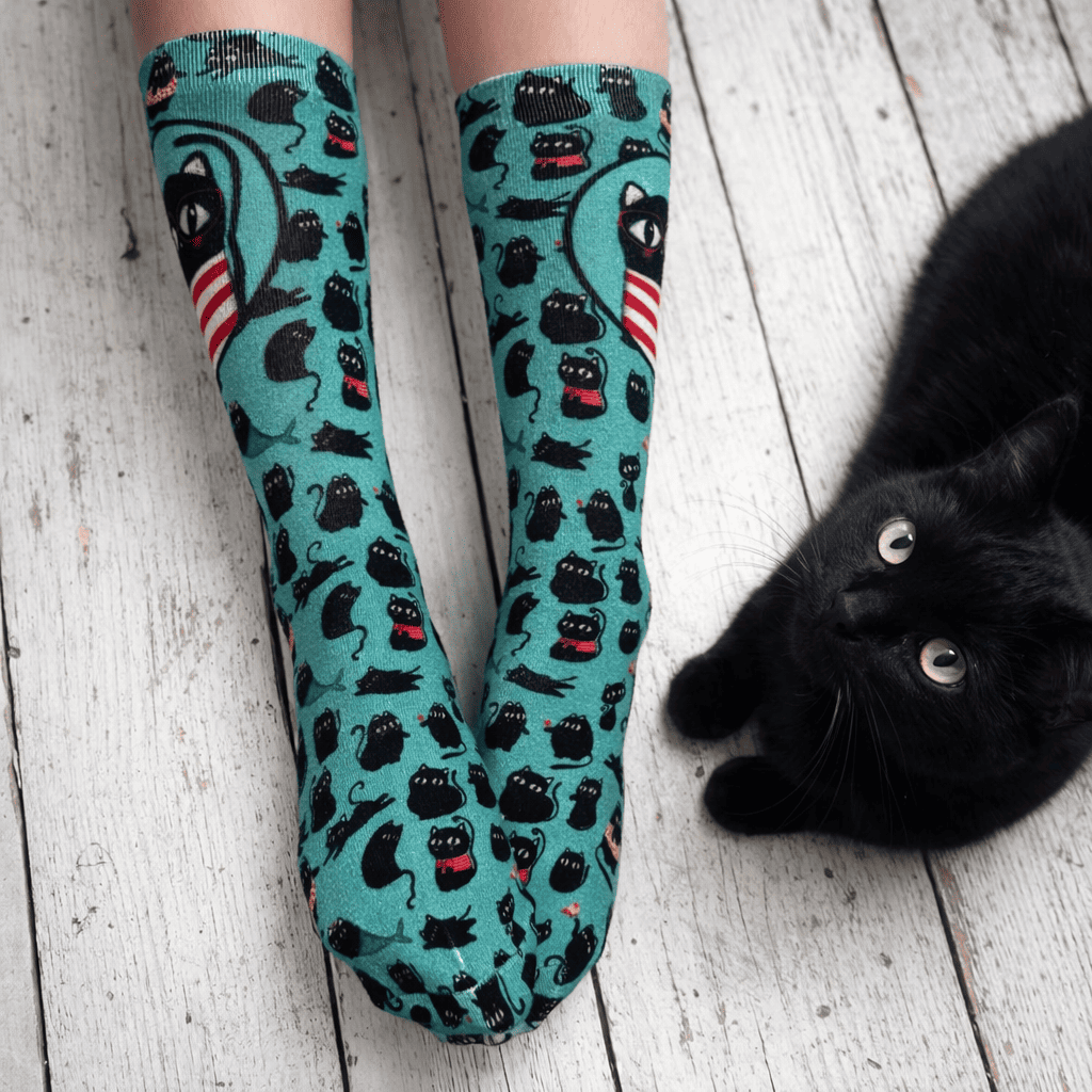 Calcetines de algodón Cat Lover - Imagen 3
