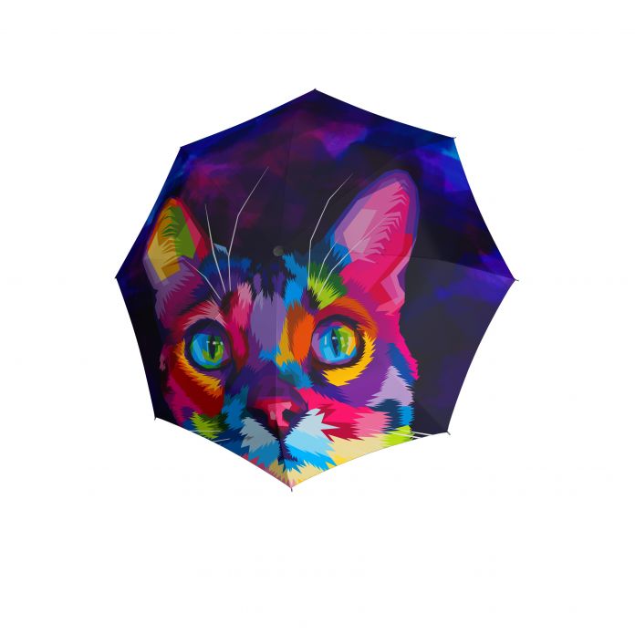 Paraguas Plegable Art Kitten