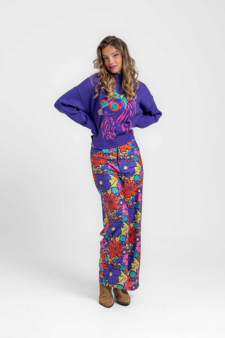 Suéter crop de Lolina – colección PEACE | Tiendas Via Vai