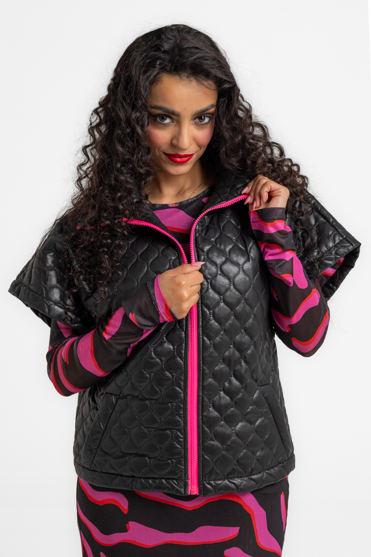 Chaleco acolchado sin mangas de Lolina – colección Fem Rex | Tiendas Via Vai