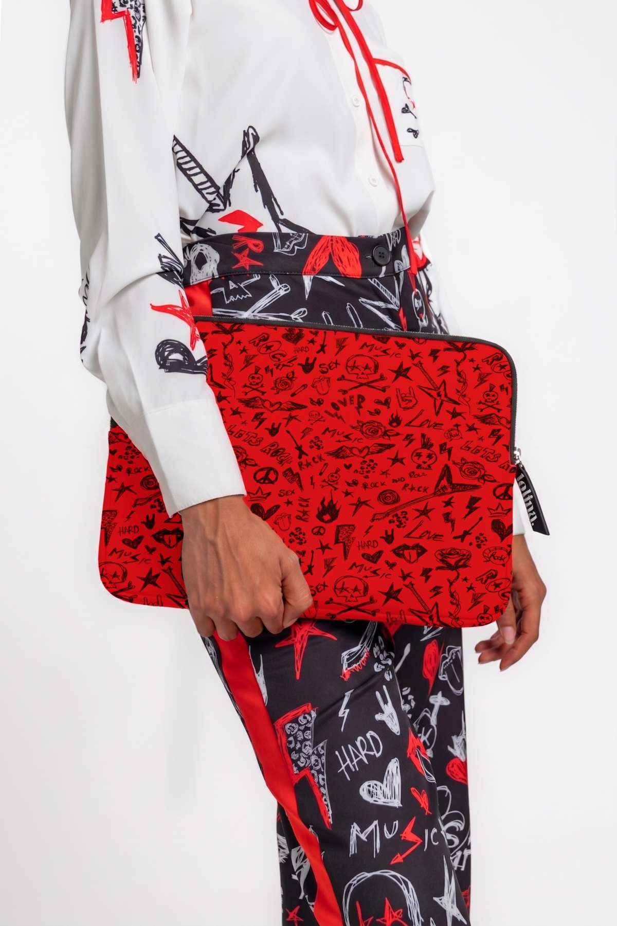 Funda portátil de Lolina – colección ROCK AND ROLL | Tiendas Via Vai