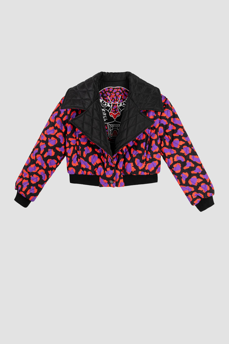 Chaqueta acolchada reversible de Lolina – colección You're gonna hear me roar | Tiendas Via Vai