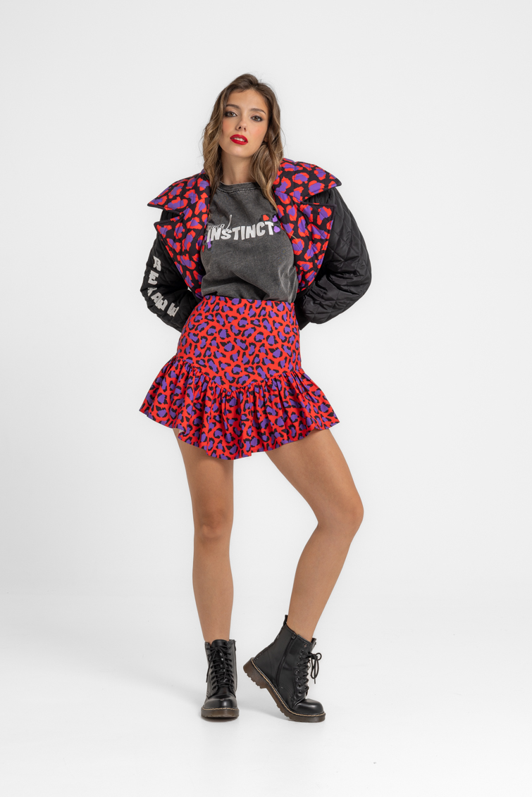 Chaqueta acolchada reversible de Lolina – colección You're gonna hear me roar | Tiendas Via Vai