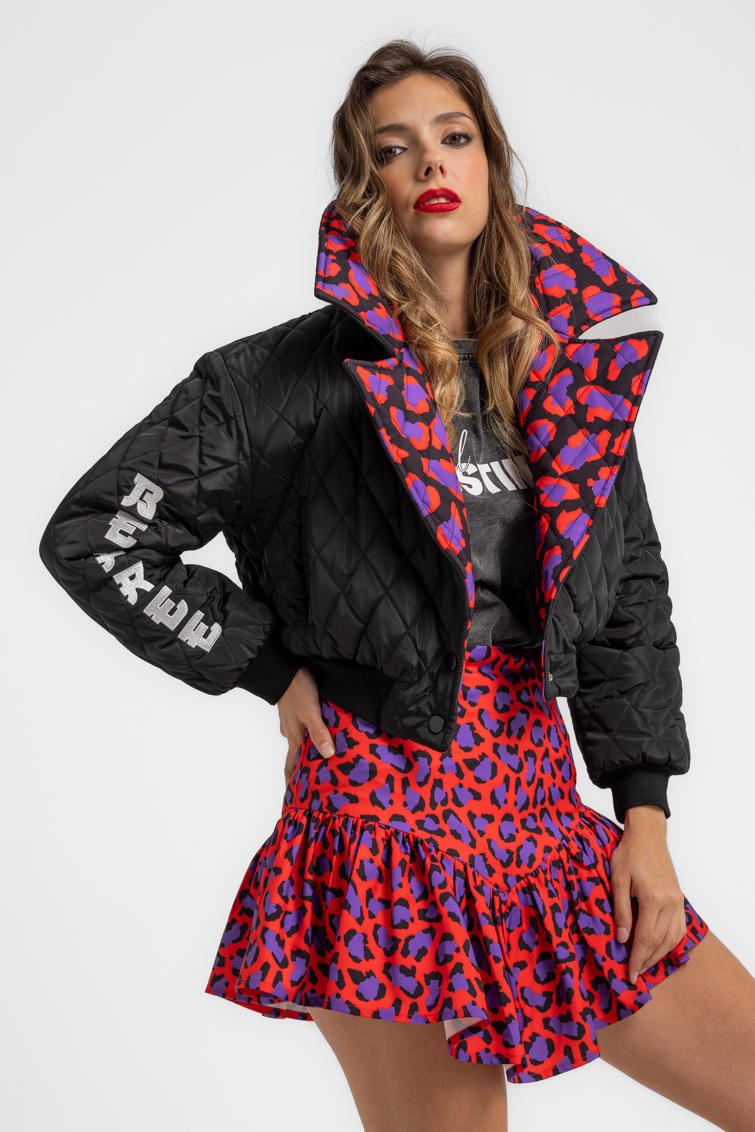 Chaqueta acolchada reversible de Lolina – colección You're gonna hear me roar | Tiendas Via Vai