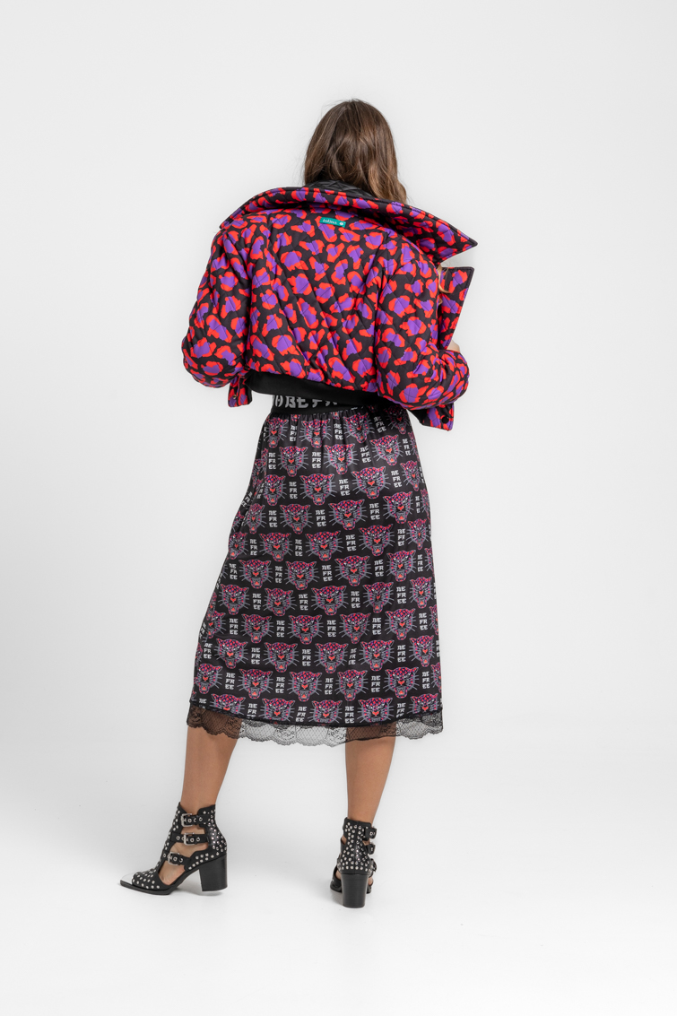 Chaqueta acolchada reversible de Lolina – colección You're gonna hear me roar | Tiendas Via Vai