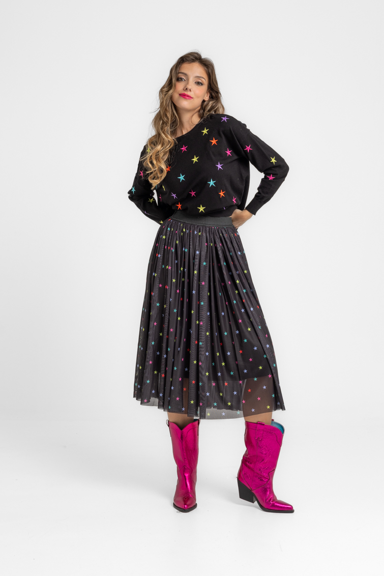 Suéter crop de Lolina – colección STARS | Tiendas Via Vai