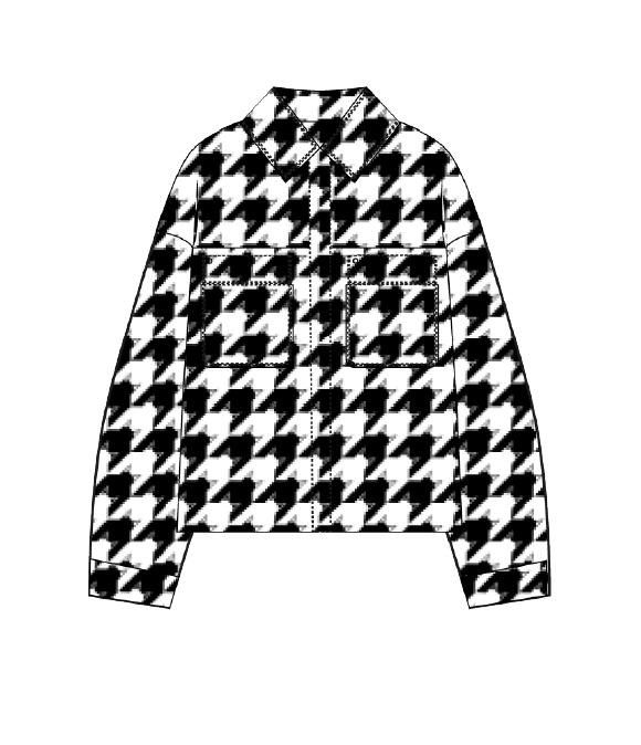 Cazadora over bolsillos solapa de Lolina – colección Otoño/Invierno 2026 | Tiendas Via Vai