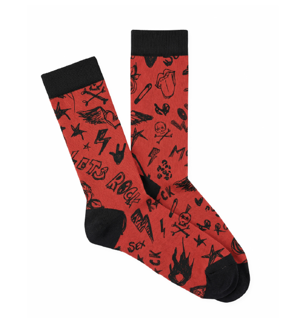 Calcetines estampados de Lolina – colección Otoño/Invierno 2026 | Tiendas Via Vai