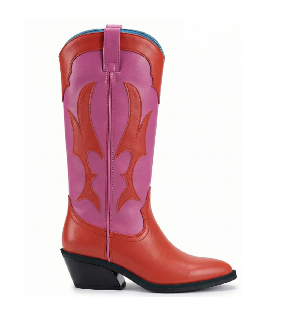 Bota alta de tipo cowboy de Lolina – colección Otoño/Invierno 2026 | Tiendas Via Vai