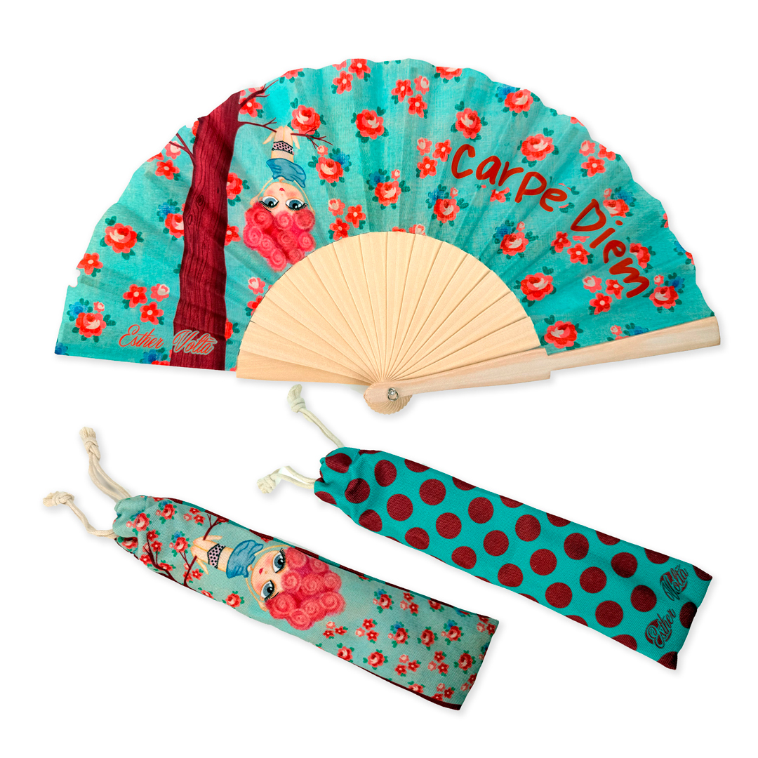 Abanico Carpe Diem