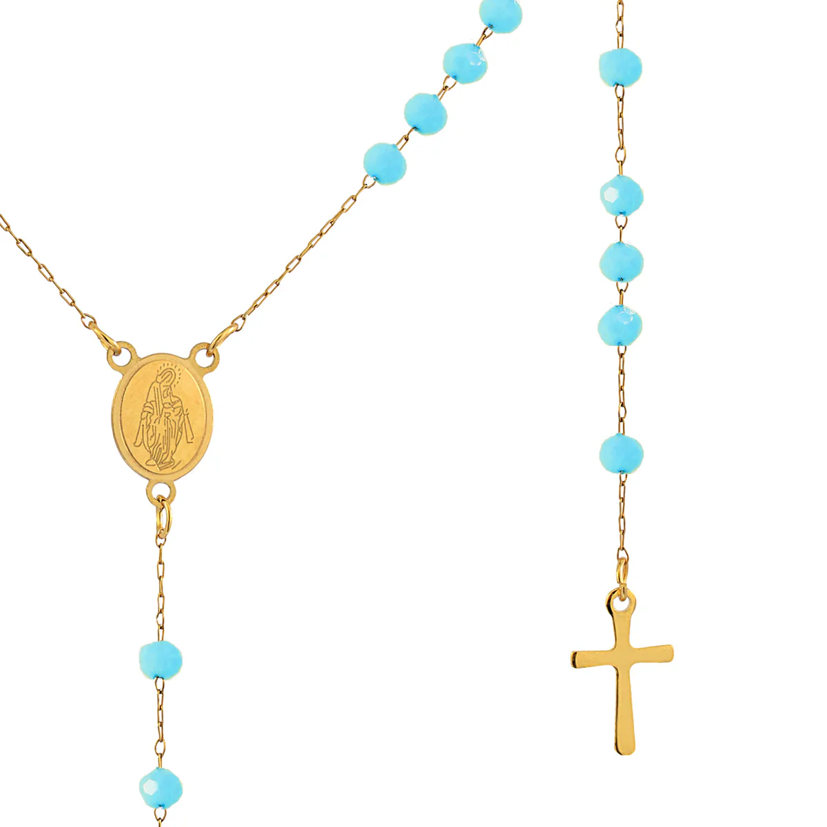 Collar Devoción BCO929 estilo y fe en una joya - Anartxy