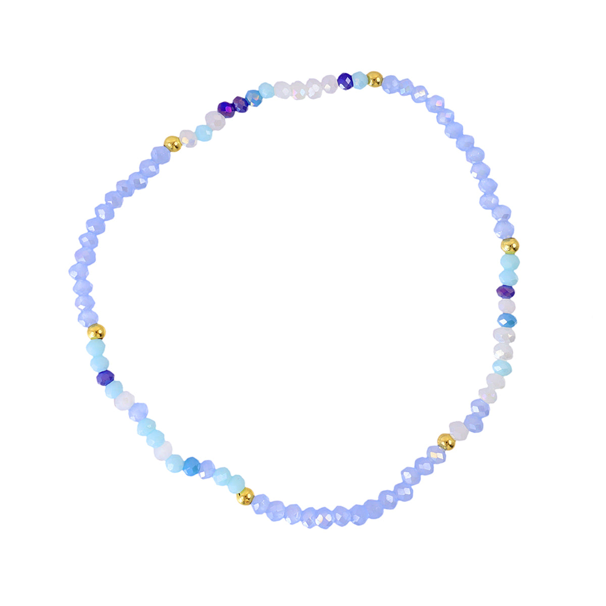 Pulsera Elástica Spirit Fina Multicolor en I, bisutería de acero de la colección Sand Dust — Tiendas Via Vai Estepona