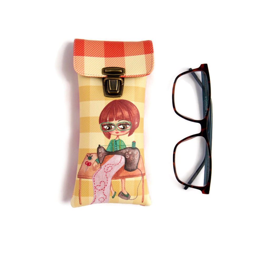 Funda Para Gafas Costura