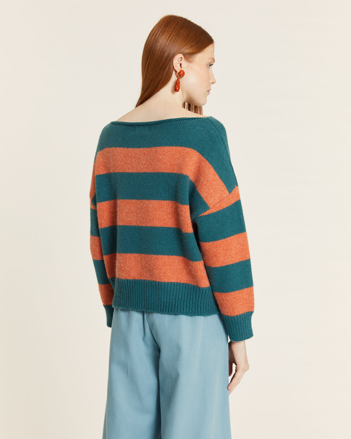 Jersey De Rayas Verde Y Toffe Toffe