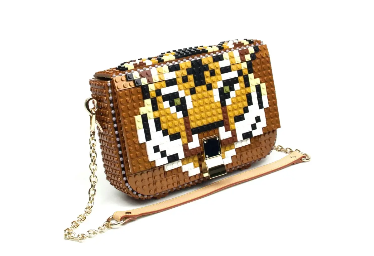 BOLSO CLIP TIGER BRONCE - BAG&BLOCK