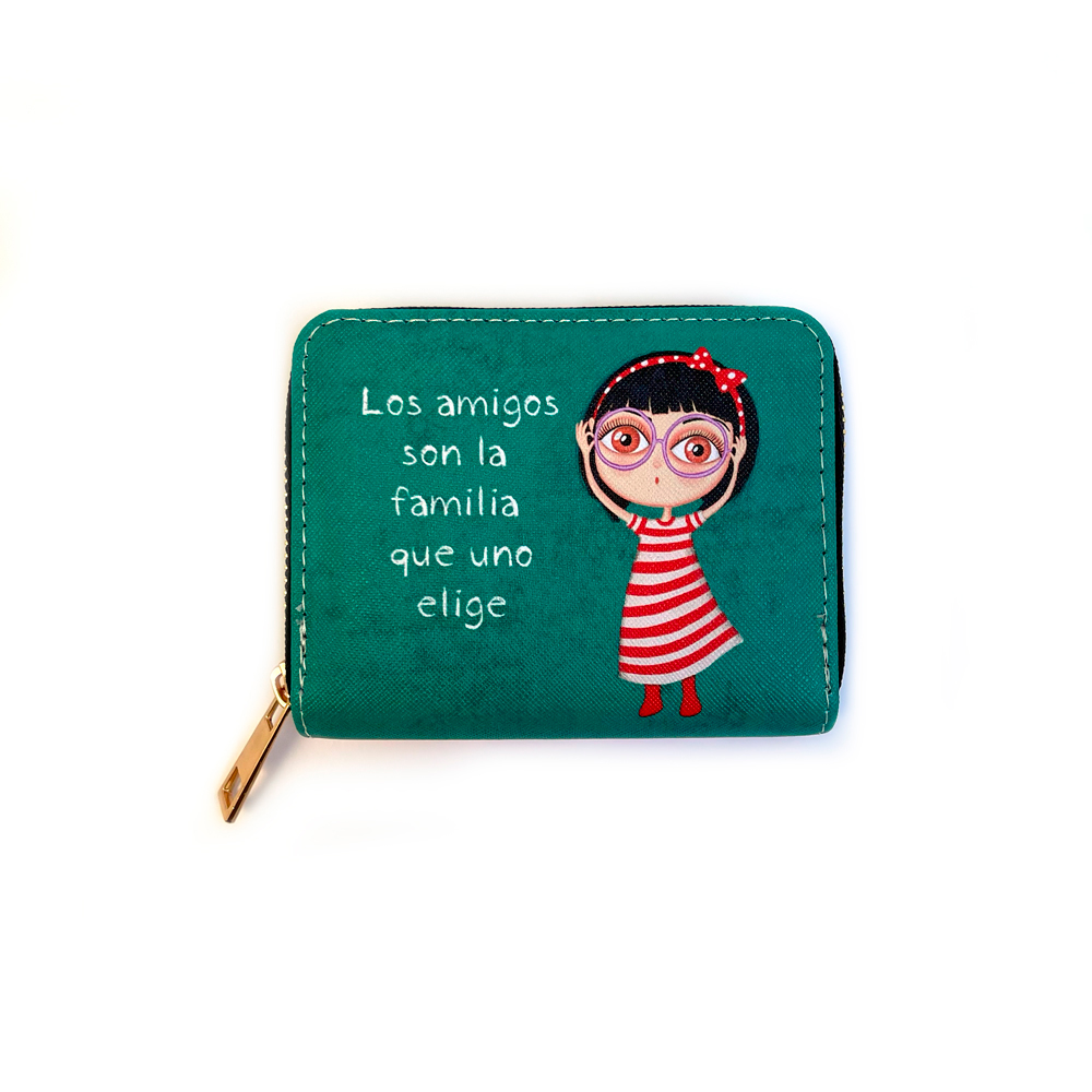 Mini Billetera "Ponte mis gafas"