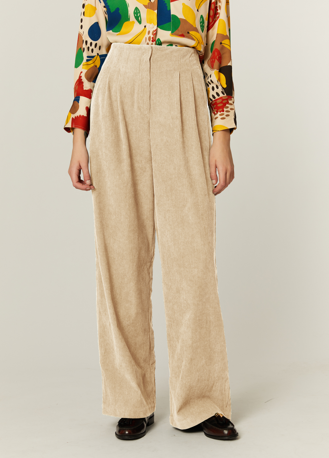 Pantalon Pana Beige