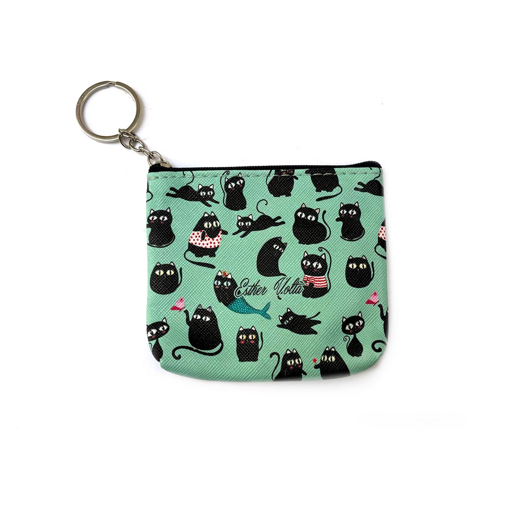 Portamonedas + Llavero Cat Lover - Imagen 2