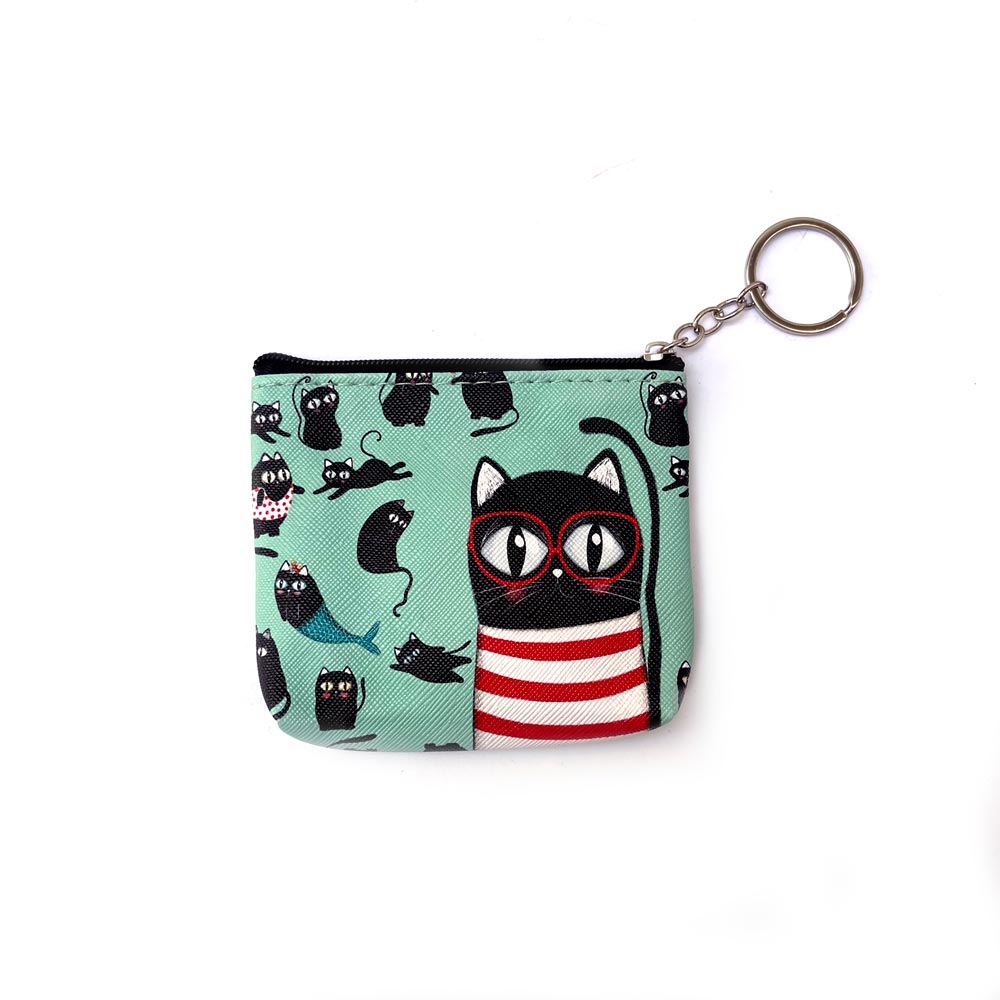 Portamonedas + Llavero Cat Lover