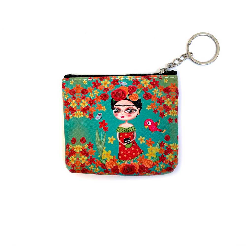 Portamonedas + Llavero Frida
