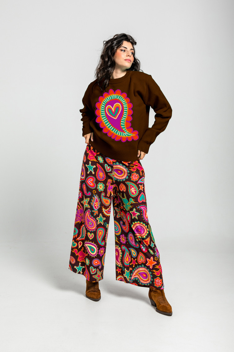 Sueter Oversize Estampado Espiga Freedoom