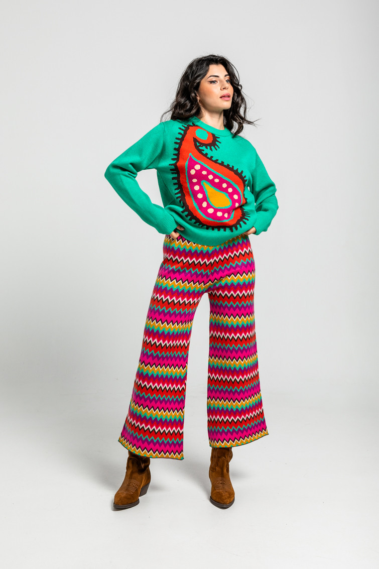 Sueter Sencillo Tejido Posicional Pasley Marronchocolate Freedoom