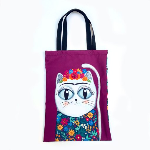 Tote Bag Gato Frida