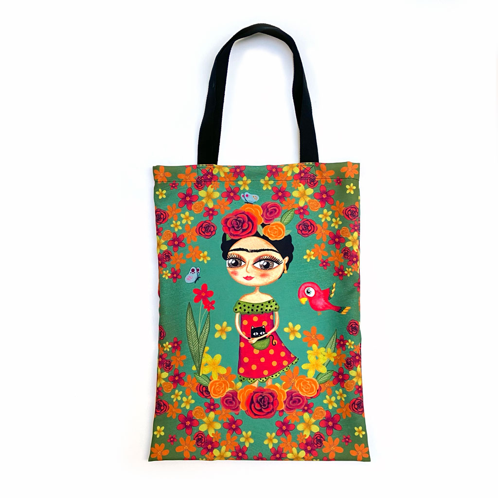 Tote bag Frida Flores