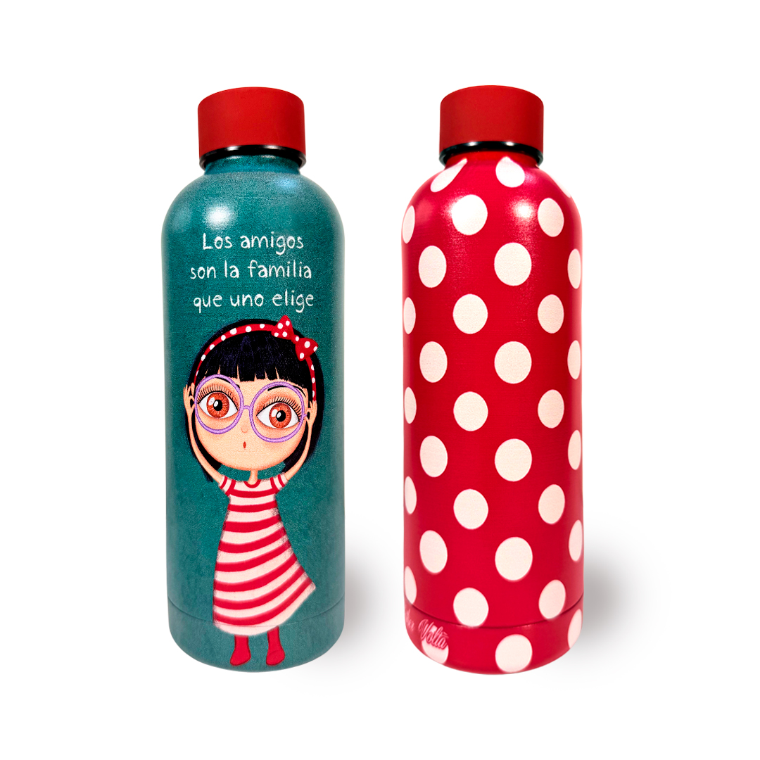 Botella Termo "Ponte mis Gafas"