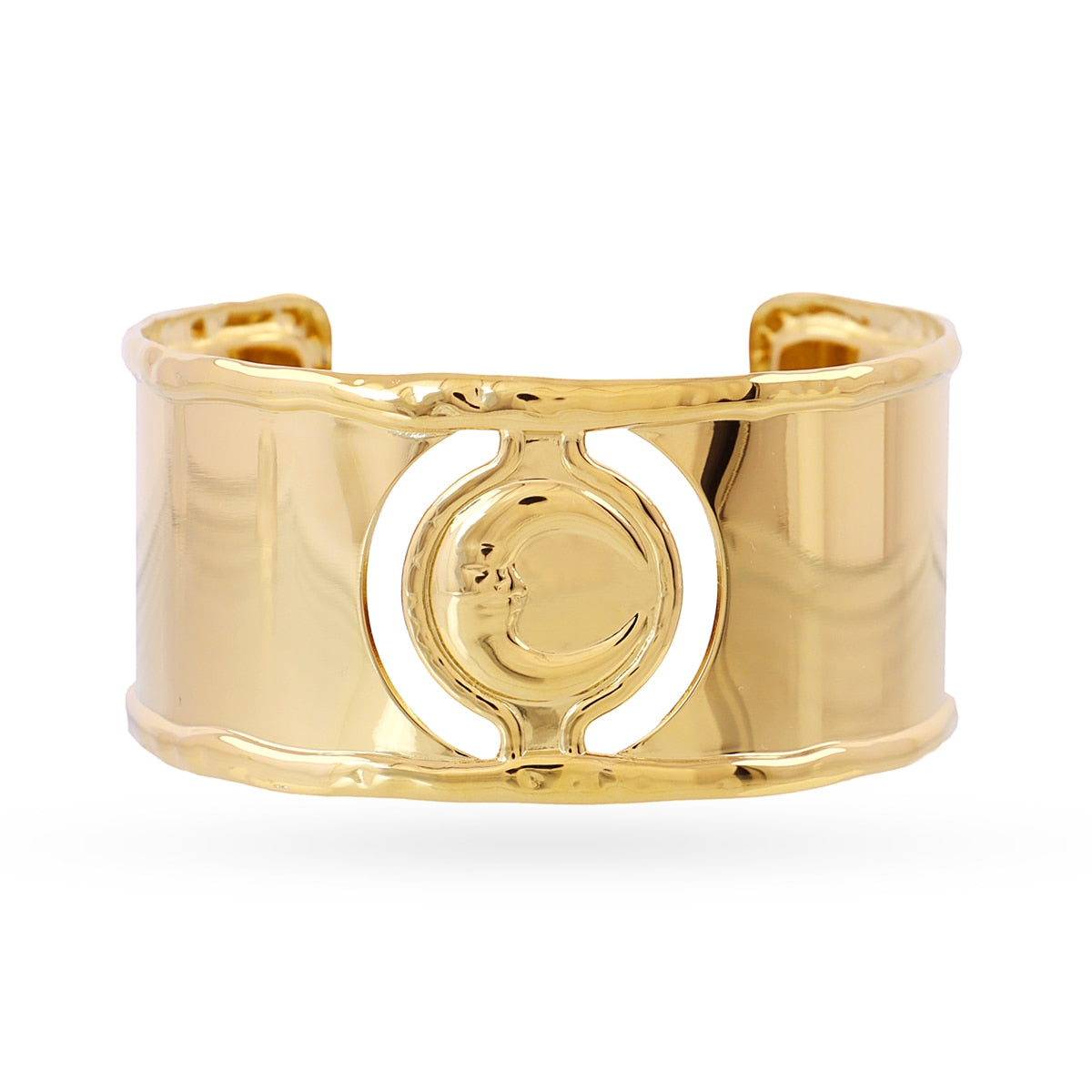 Brazalete Essential Ajustable en Dorado, bisutería de acero de la colección Essentials — Tiendas Via Vai Estepona