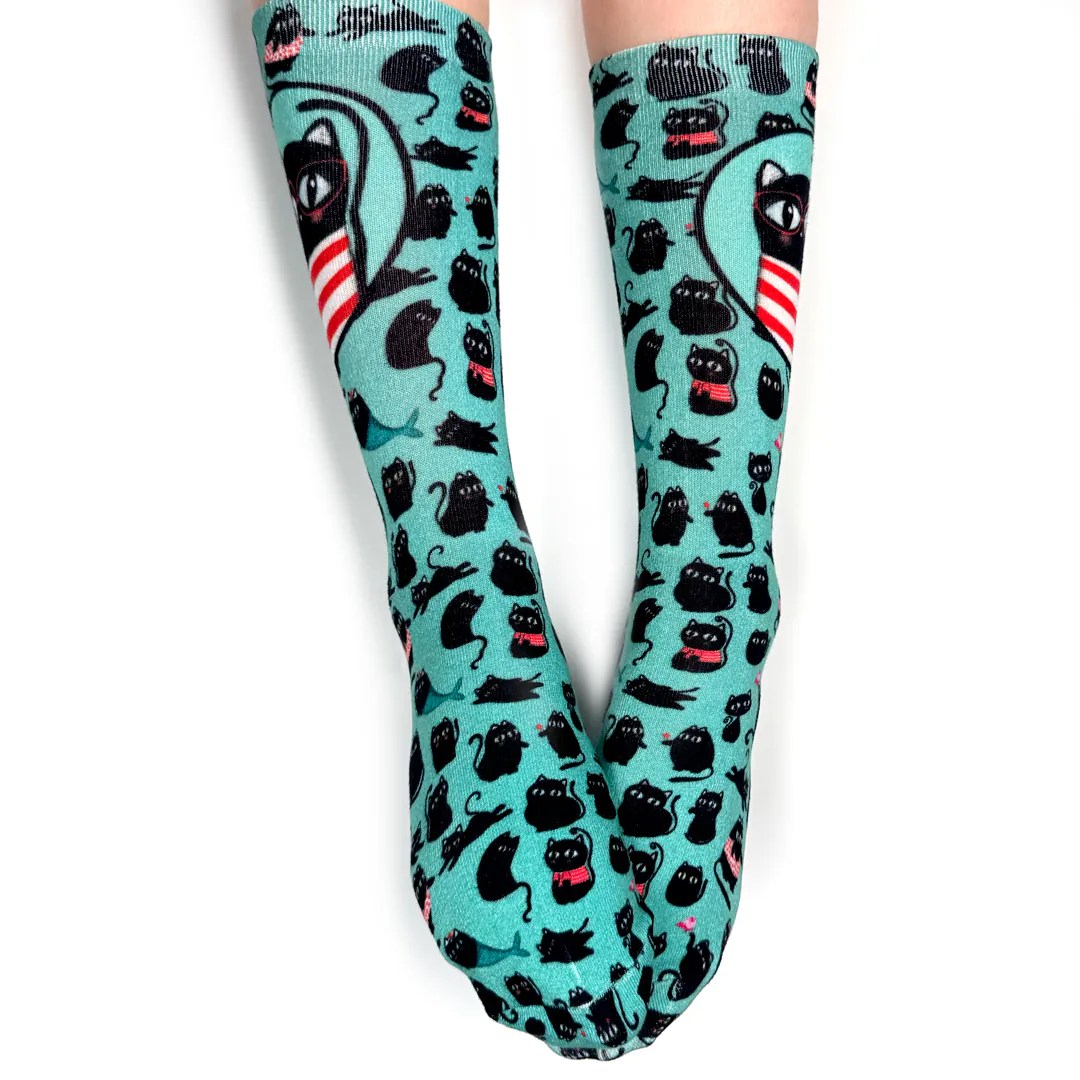 Calcetines de algodón Cat Lover - Imagen 2