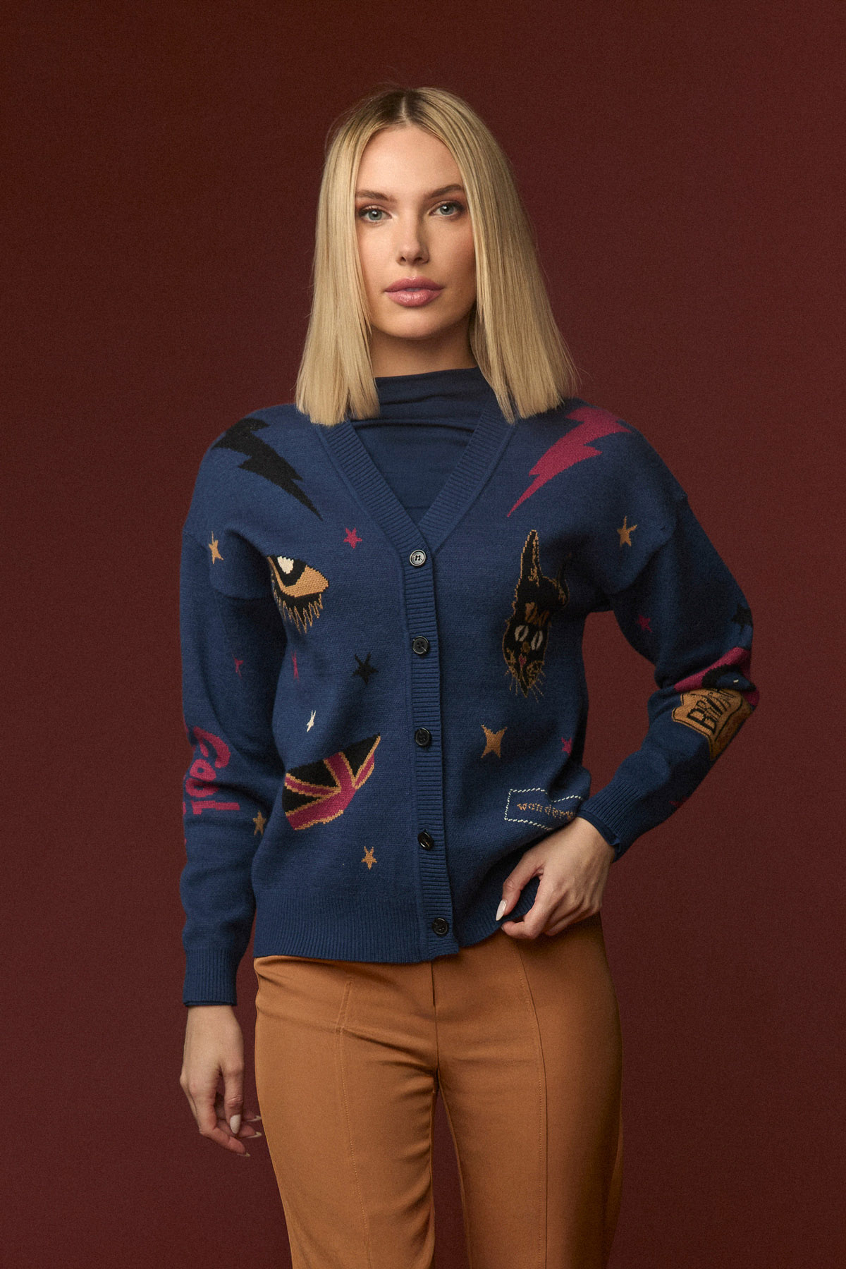 Cárdigan Pop de Minueto – tienda de ropa de mujer en Estepona, Costa del Sol