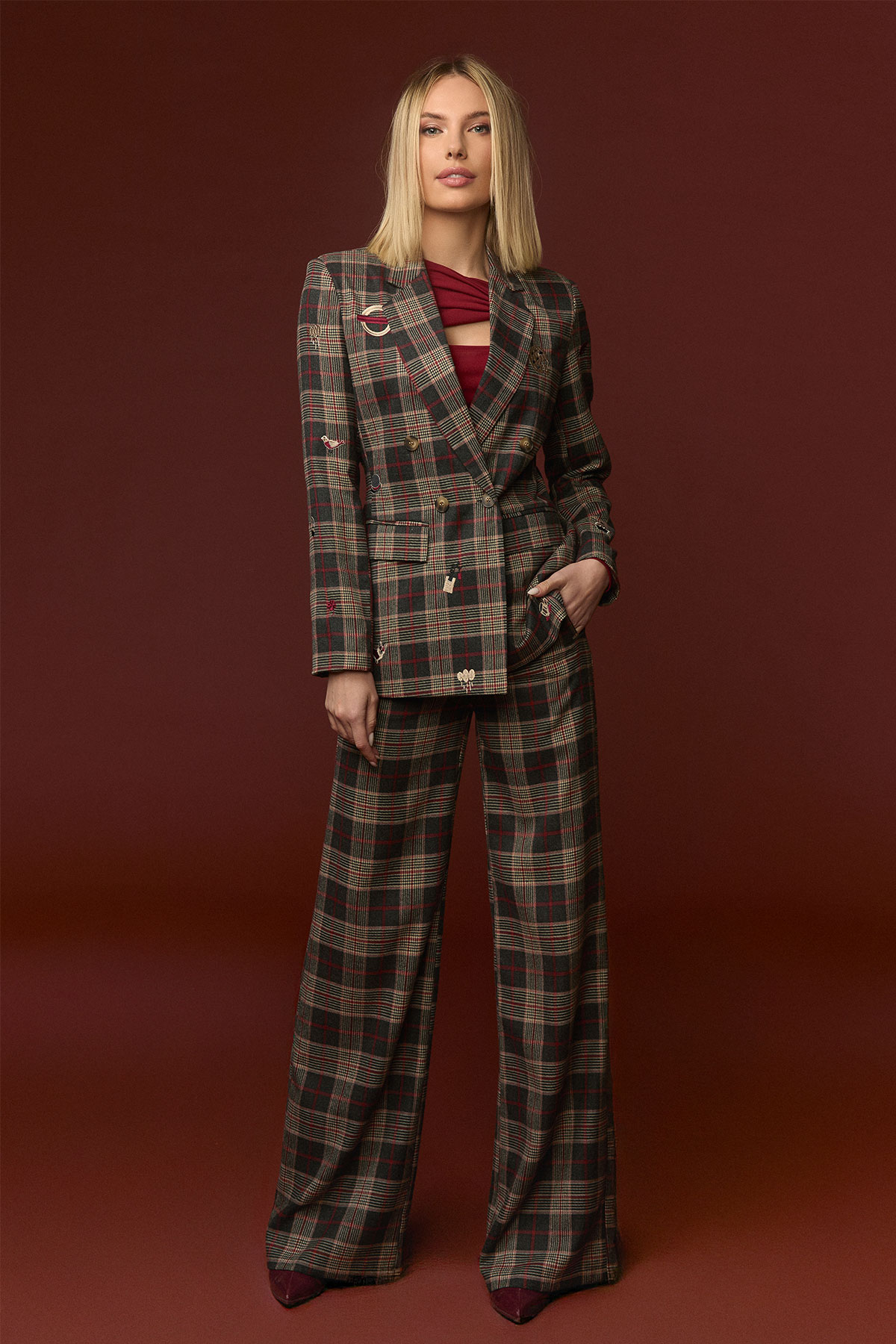 Chaqueta Westminster de Minueto – tienda de ropa de mujer en Estepona, Costa del Sol