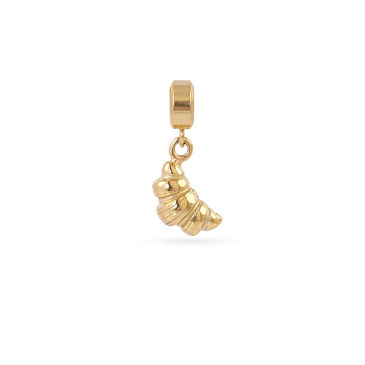 Charm Croissant en Dorado, bisutería de acero de la colección Charms — Tiendas Via Vai Estepona