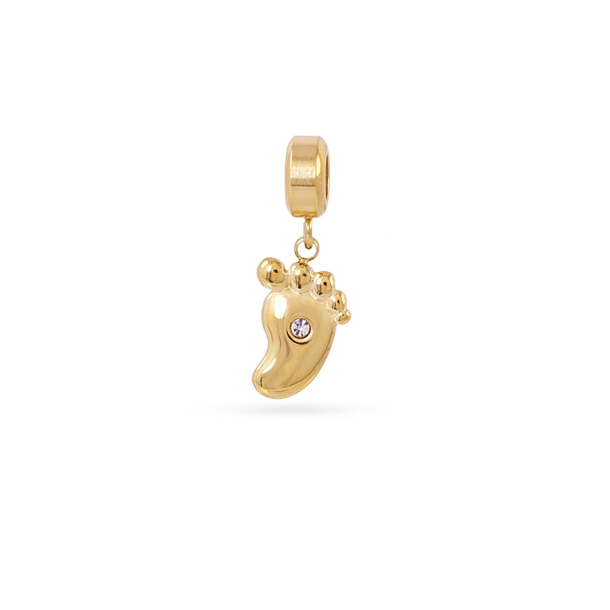 Charm Recién Nacido en Dorado, bisutería de acero de la colección Charms — Tiendas Via Vai Estepona