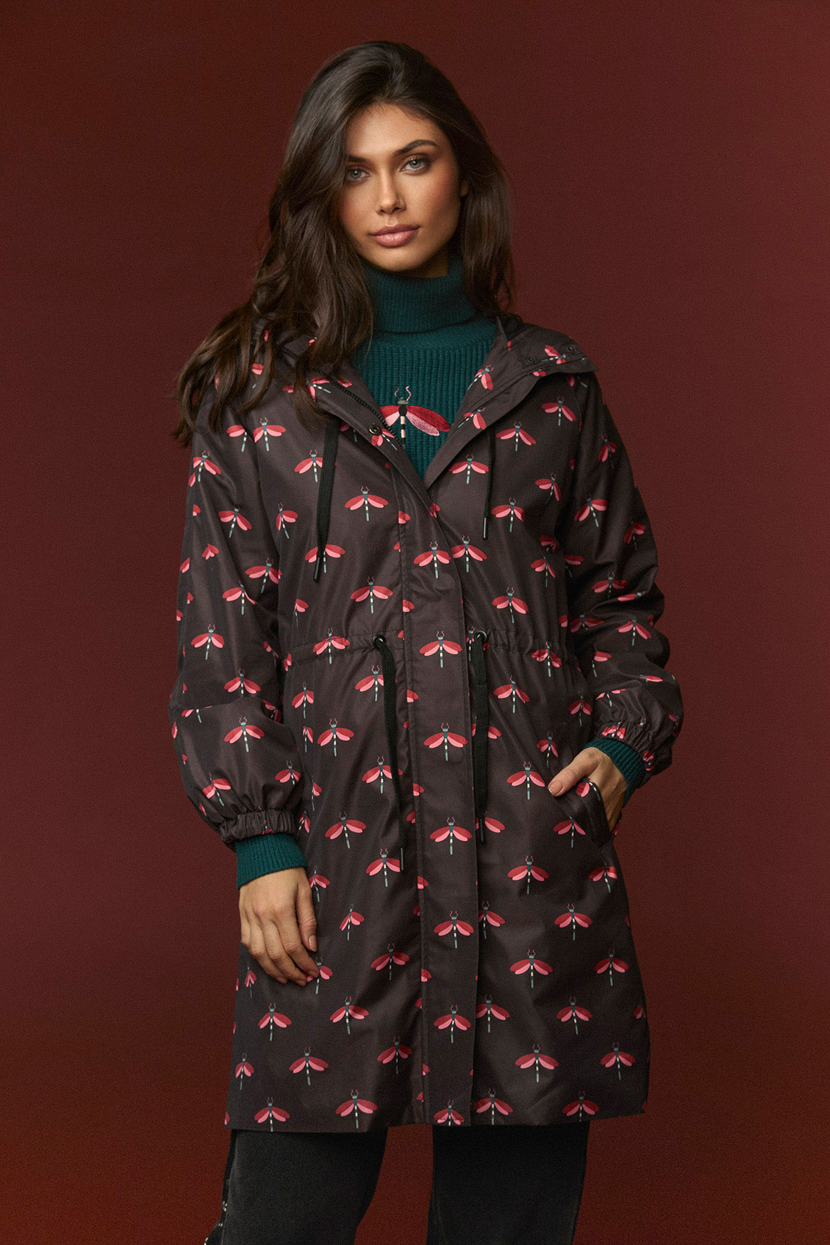 Chubasquero Dragonfly de Minueto – tienda de ropa de mujer en Estepona, Costa del Sol