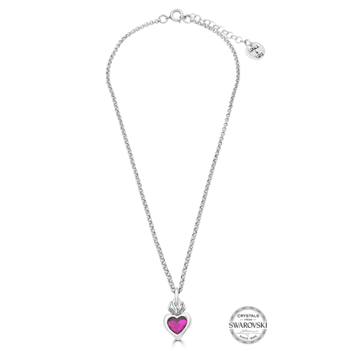 Collar "Cuore Sacro" Plata