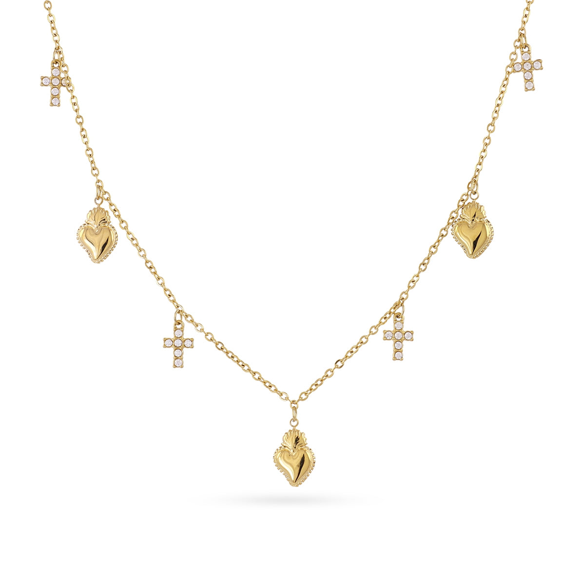 DCO341 COLLAR ESENCIAL BÁSICO SS26 MODELO 3 - Colección  ESSENTIALS D