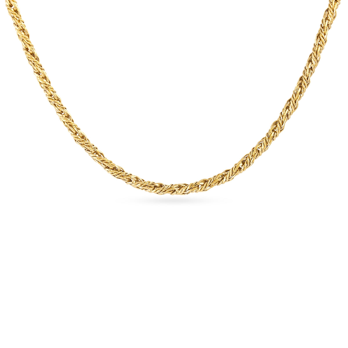 Collar Essentials Espiga en Dorado, bisutería de acero de la colección Essentials — Tiendas Via Vai Estepona