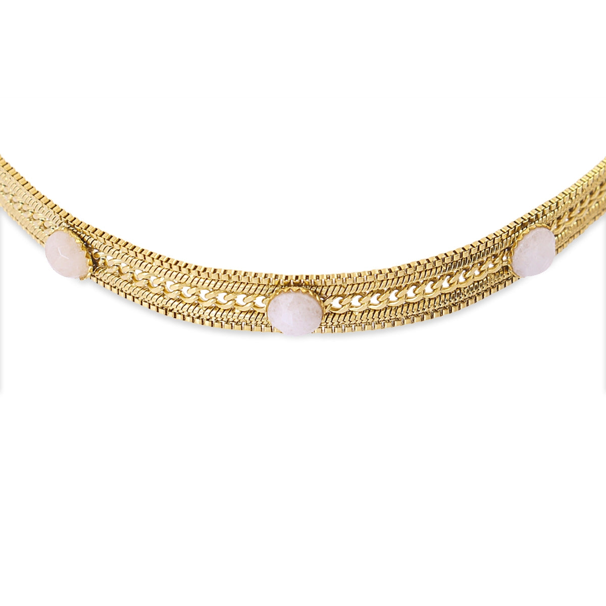 DCO068 COLECCIÓN MULTI CHARM OTOÑO/INVIERNO 2025 COLLAR MODELO 11 - Colección  ESSENTIALS A1