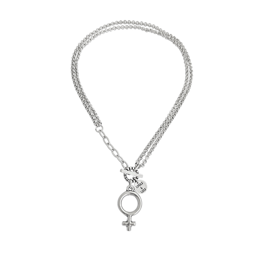 Collar "Free Woman" Plata