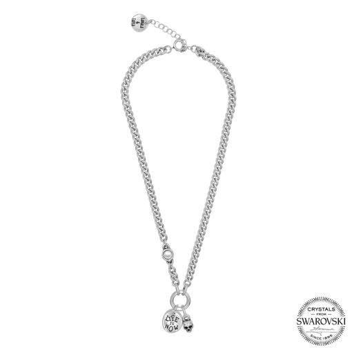 Collar "LIFE IS NOW" Plata