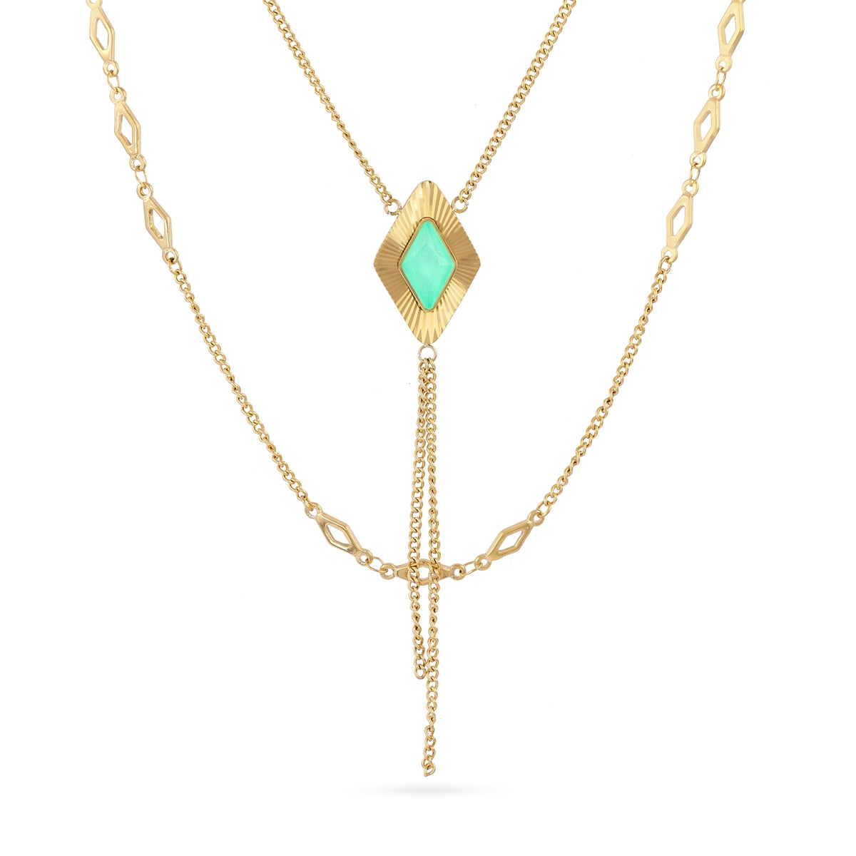 DCO262 POR DEFINIR COLLAR DE GIRASOL SS26 MODELO 1 - Colección  SUNFLOWERS VER