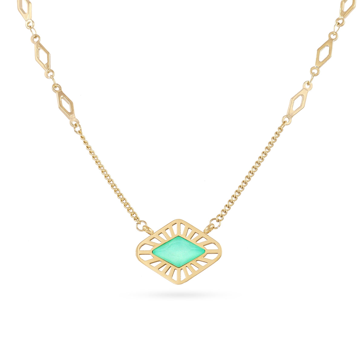 DCO265 POR DEFINIR COLLAR DE GIRASOL SS26 MODELO 4 - Colección  SUNFLOWERS VER