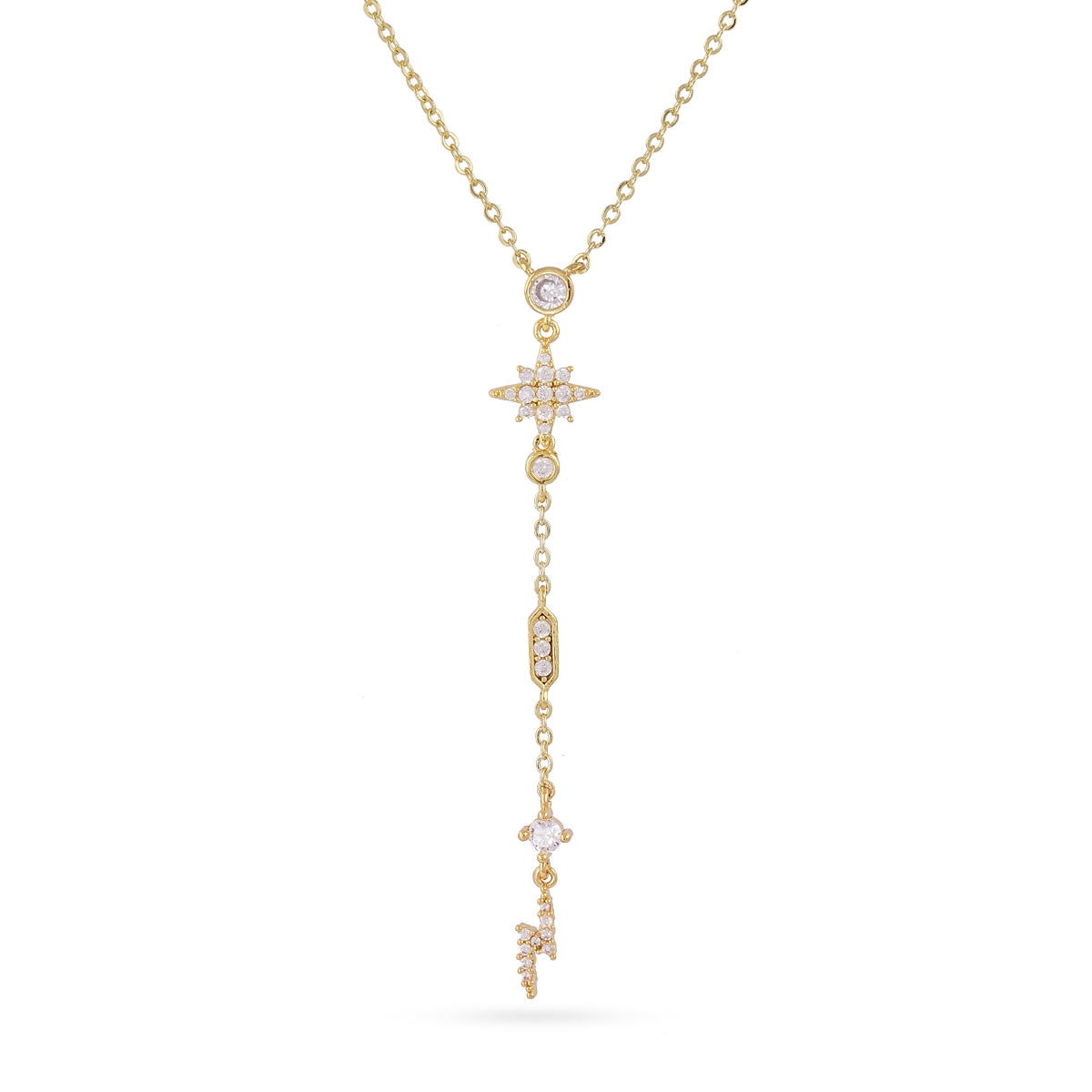 DCO302 COLLAR ZIRCONIA SHINE SS26 MODELO 2 - Colección  ZIRCONIA D