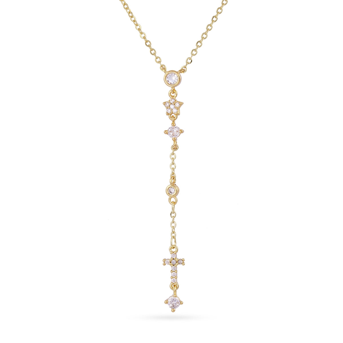 DCO303 COLLAR ZIRCONIA SHINE SS26 MODELO 3 - Colección  ZIRCONIA D