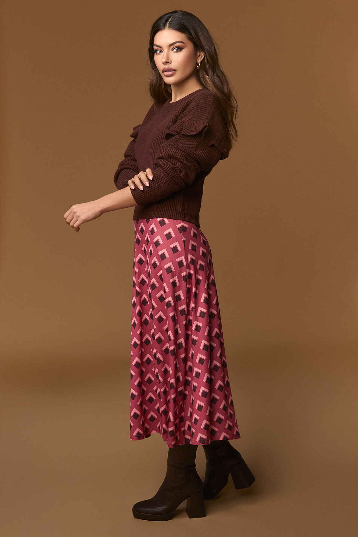 Falda Waterloo de Minueto – tienda de ropa de mujer en Estepona, Costa del Sol