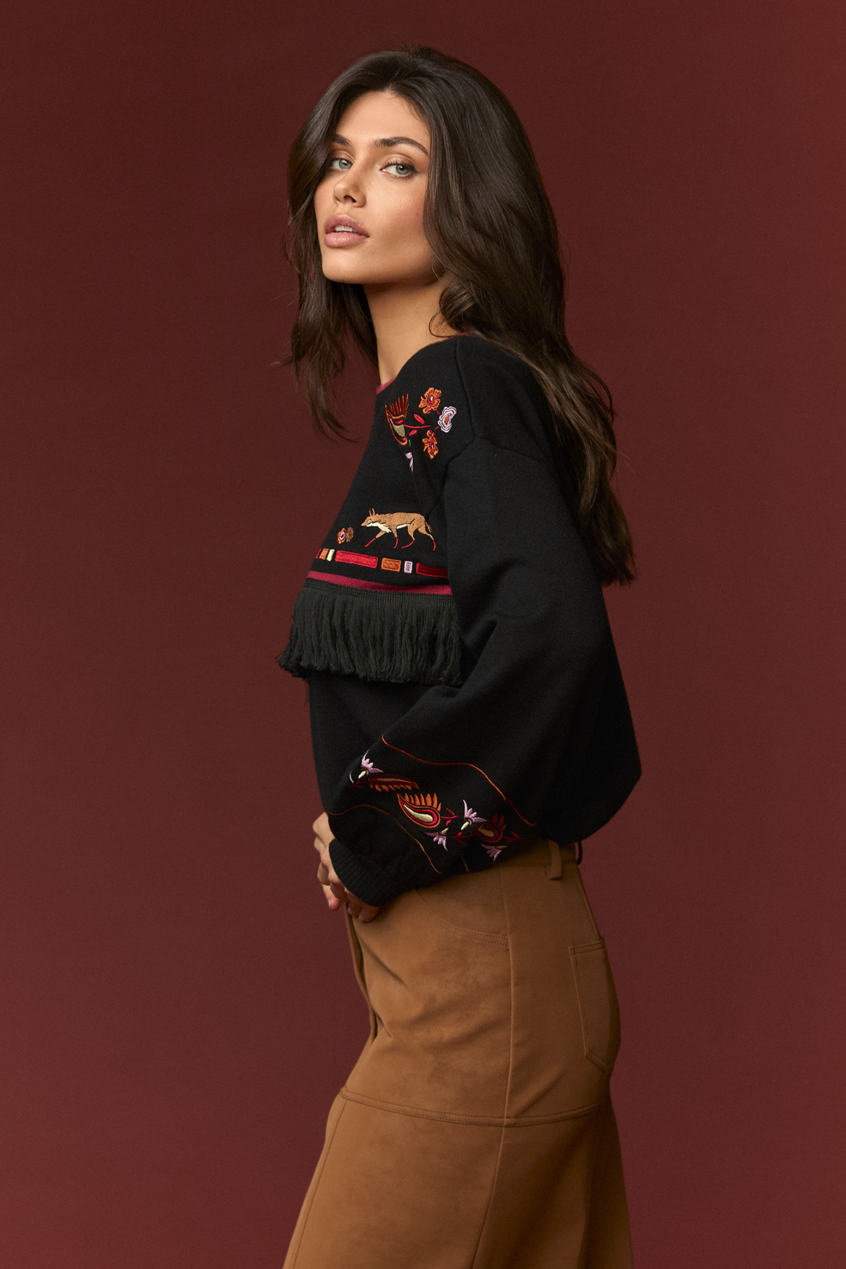 Jersey Boho de Minueto – tienda de ropa de mujer en Estepona, Costa del Sol