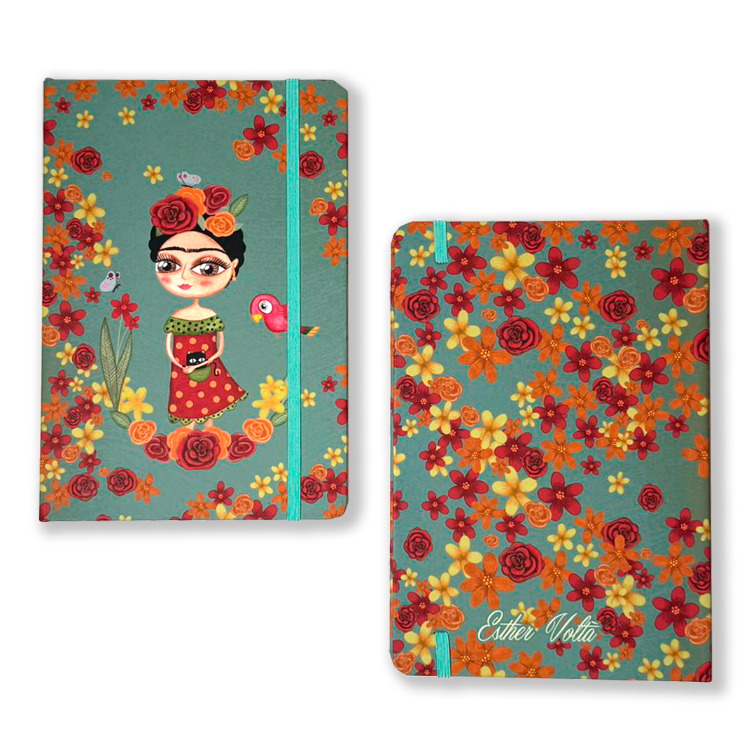 Cuaderno DINA5 Frida